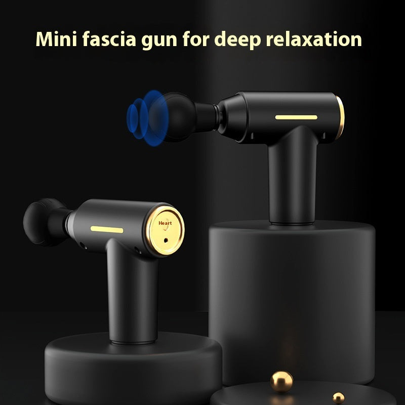 Factory Direct Sales Massage Gun Rechargeable Portable Household Muscle Electric B-Ecom Rav